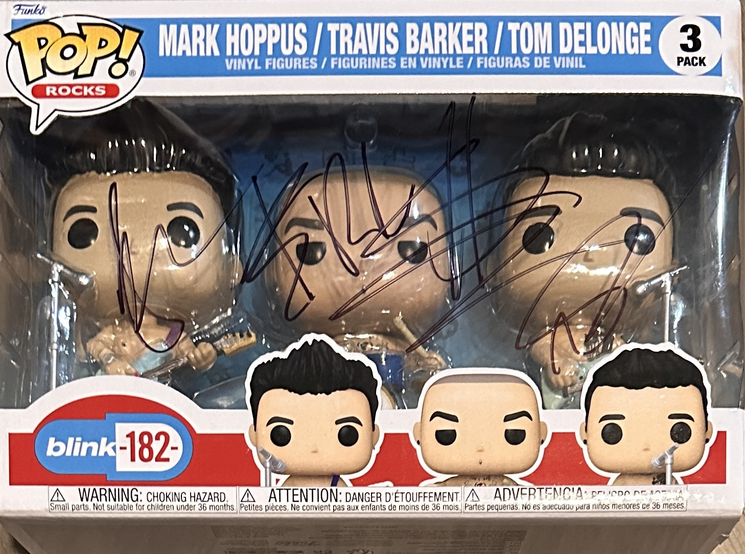 Blink 182 Autogrpahed Funko