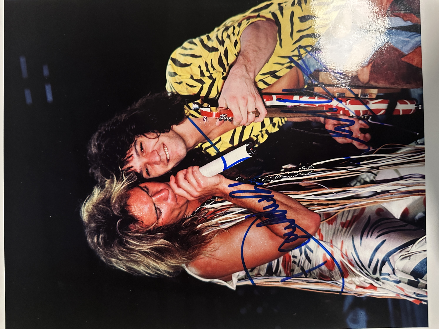 David Lee Roth Eddie Van Halen 8x10