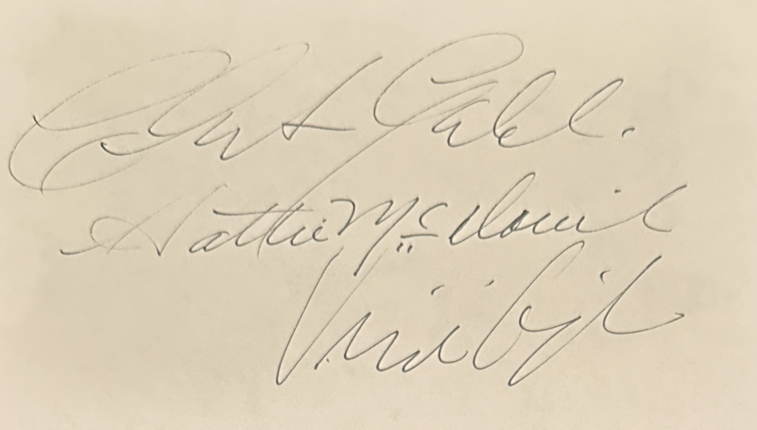 Gone With the Wind Cut Autograph