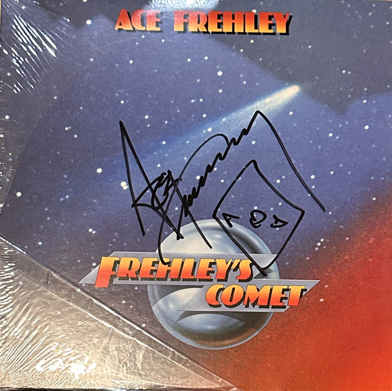 Ace Frehley AUTOGRAPHED Album 