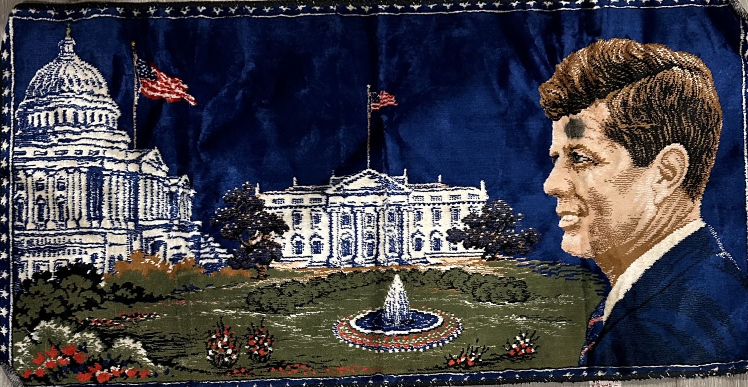 Rare John F Kennedy Tapestry