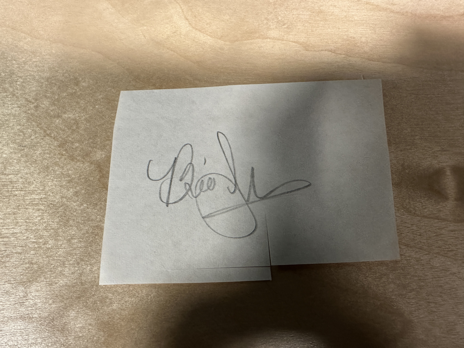 Brian Jones Autographed Card 