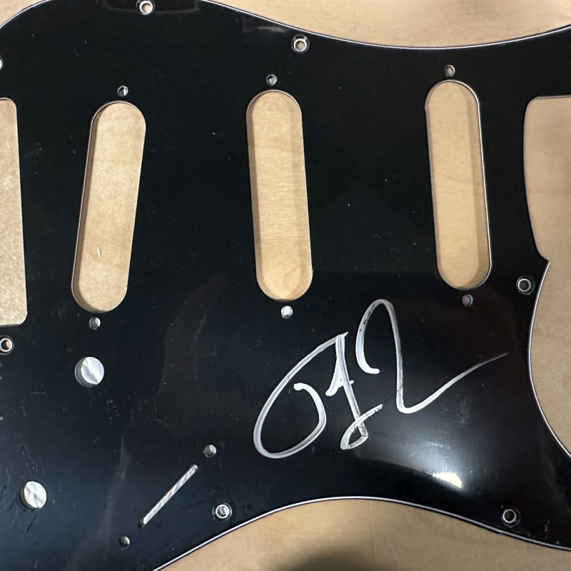 Jay Z Autographed Pickguard 