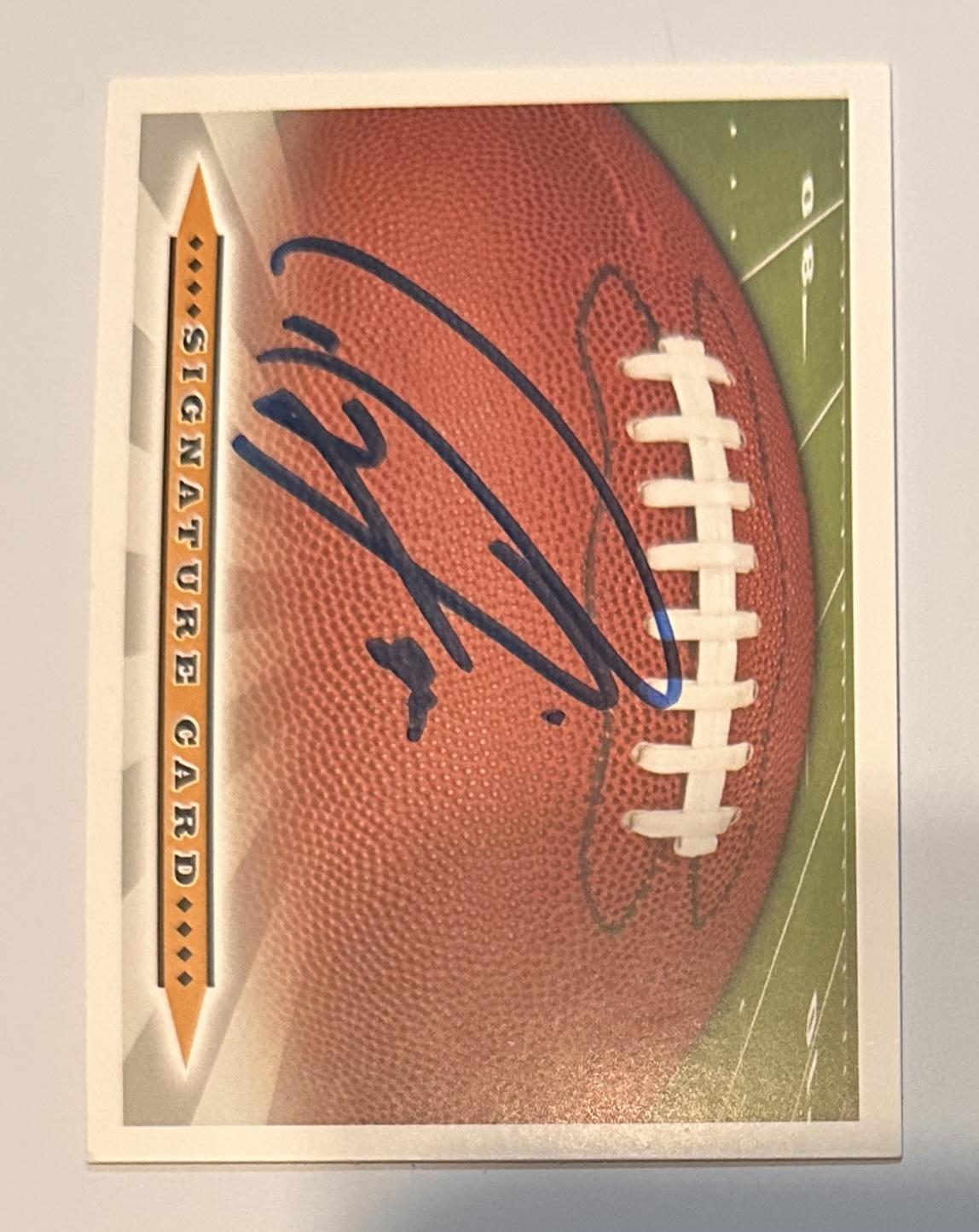 Ray Lewis Autographed Card 