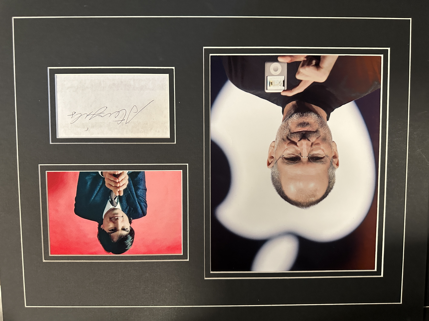 Steve Jobs Autographed Display 