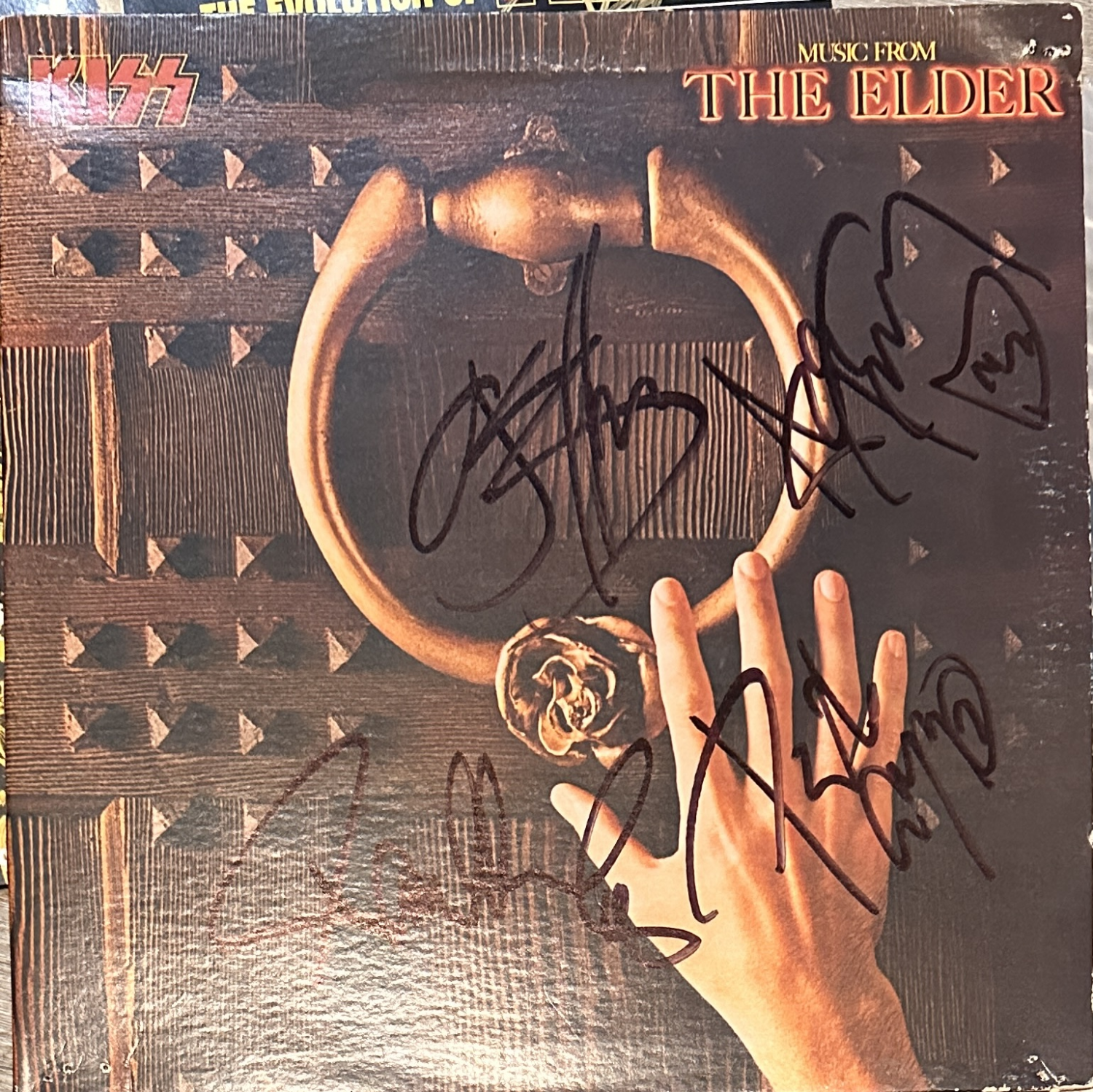 Kiss Autographed Album 