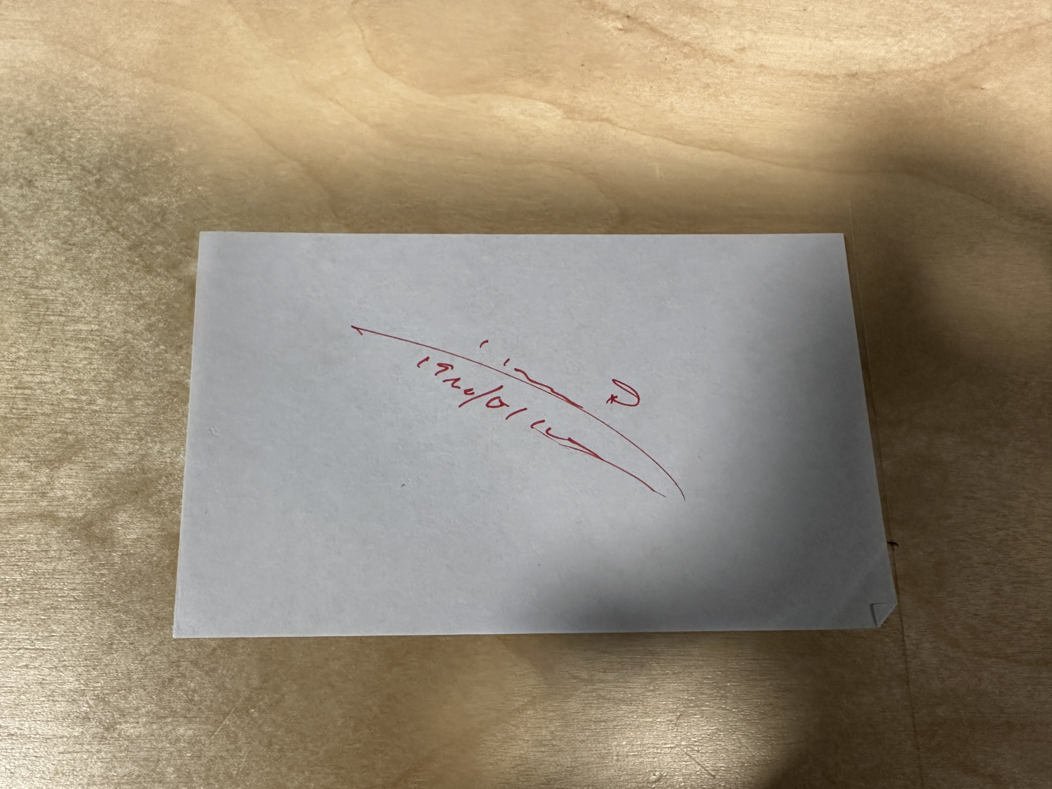 Saddam Hussein Autographed PAGE RARE