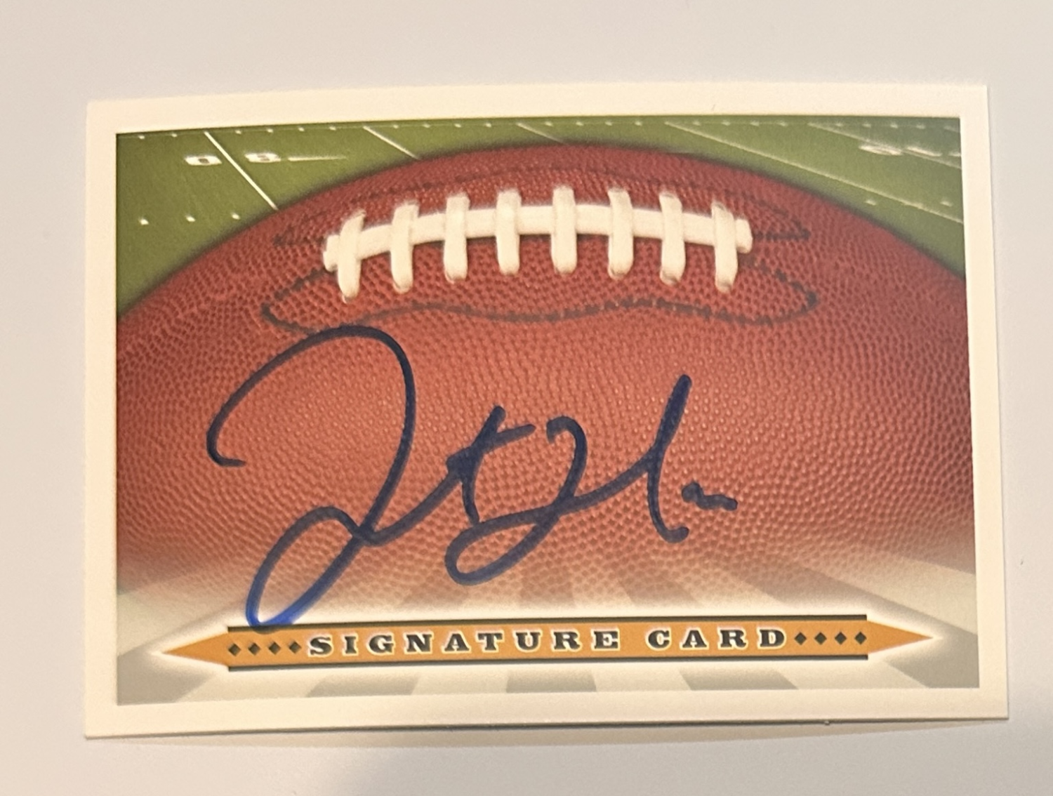 Justiin Herbert Autographed Card 