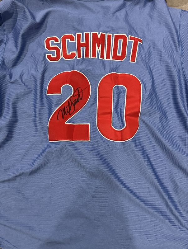 Mike Schmidt Autographed Jersey