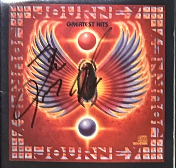 Steve Perry Neil Schon Autographed CD COVER 
