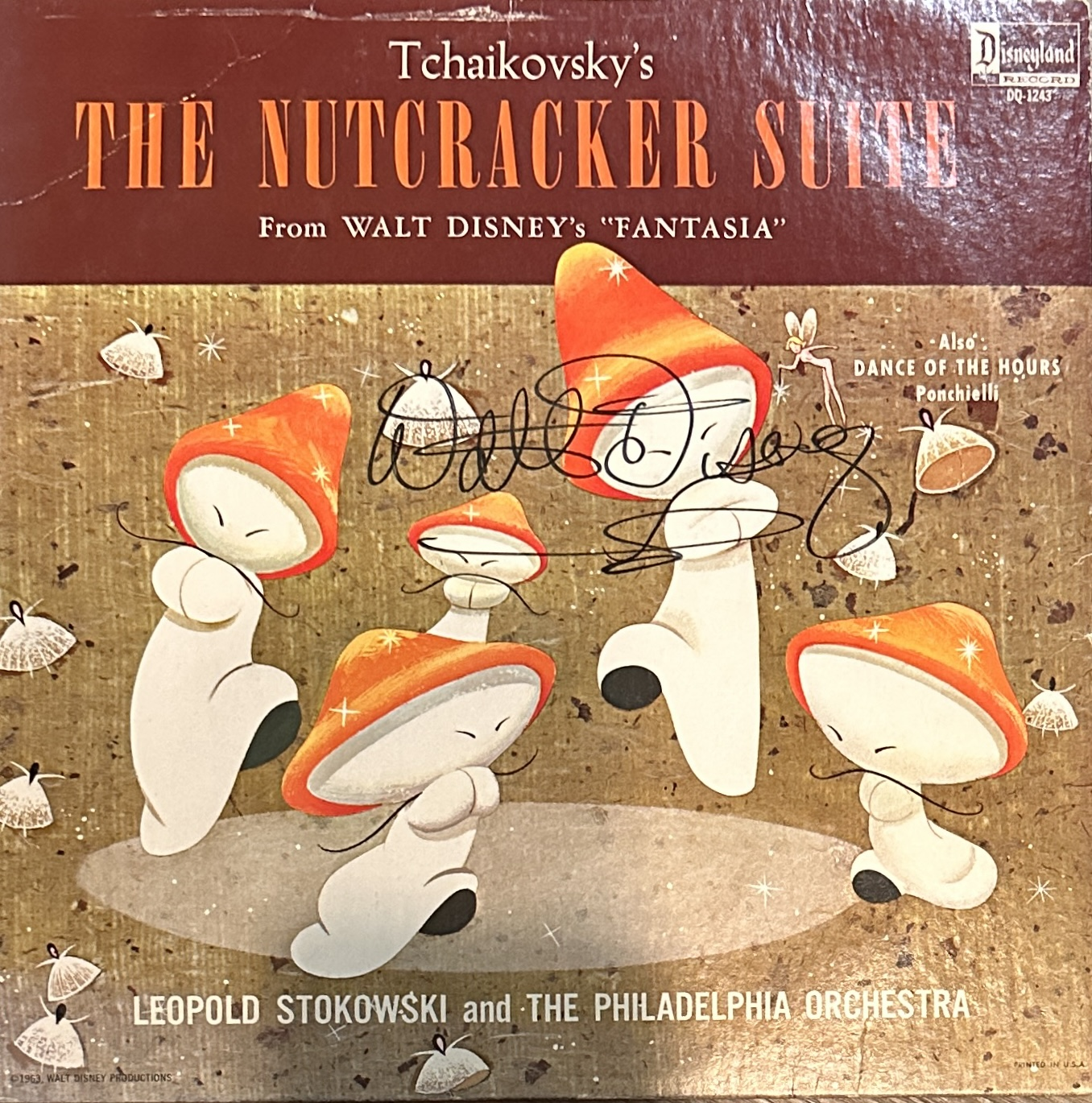 Walt Disney Autographed Album 