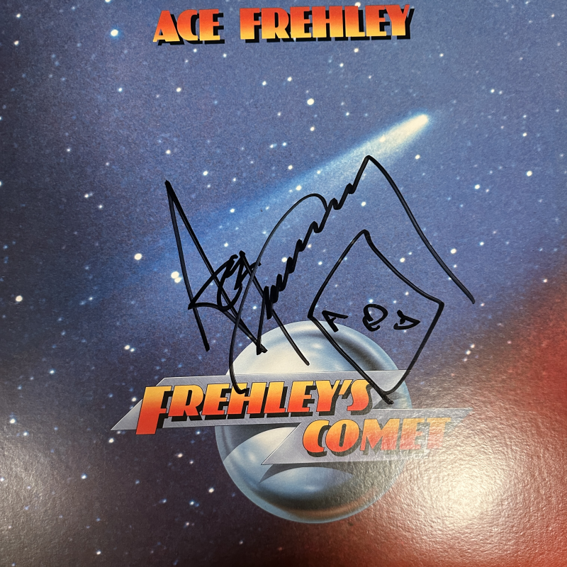 Ace Frehley Autographed ALBUM 