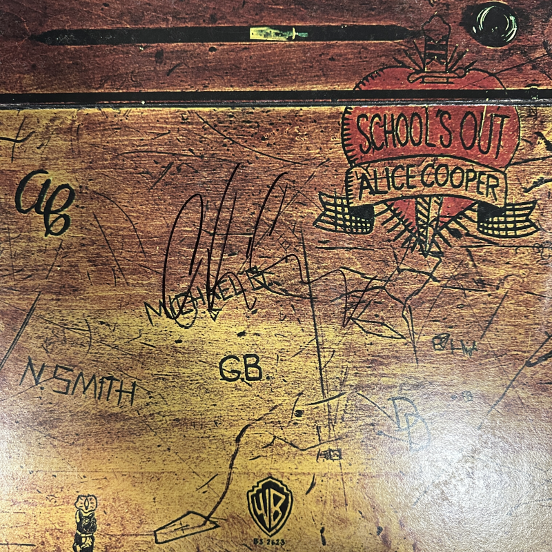 Alice Cooper Autographed ALBUM 